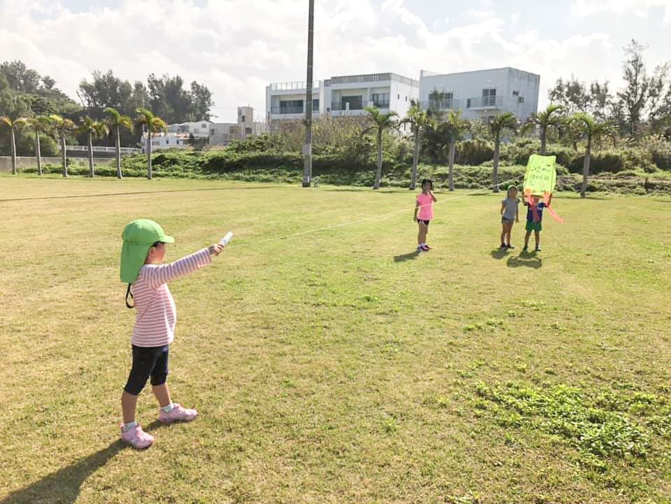 子どもの森保育園・たこあげ大会